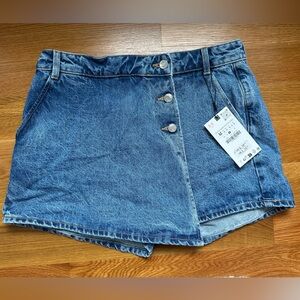 Zara Denim Skort
